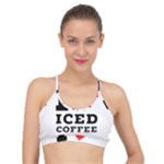 I love iced coffee Basic Training Sports Bra