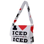 I love iced coffee Full Print Messenger Bag (S)