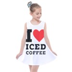 I love iced coffee Kids  Summer Dress