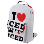 I love iced coffee Flap Pocket Backpack (Small)