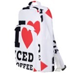 I love iced coffee Double Compartment Backpack