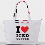 I love iced coffee Back Pocket Shoulder Bag 