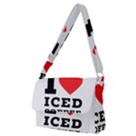 I love iced coffee Full Print Messenger Bag (M)