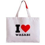 I love wasabi Zipper Mini Tote Bag