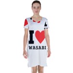 I love wasabi Short Sleeve Nightdress