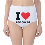 I love wasabi Classic High-Waist Bikini Bottoms