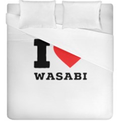 I love wasabi Duvet Cover Double Side (King Size) from ArtsNow.com