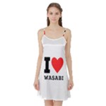 I love wasabi Satin Night Slip