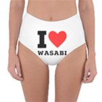 I love wasabi Reversible High-Waist Bikini Bottoms