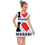 I love wasabi Kids  Cap Sleeve Dress