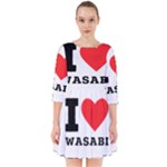 I love wasabi Smock Dress