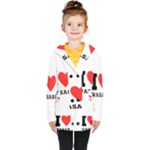 I love wasabi Kids  Double Breasted Button Coat