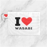 I love wasabi Canvas Cosmetic Bag (Medium)