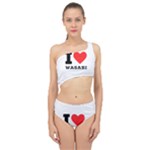 I love wasabi Spliced Up Two Piece Swimsuit