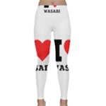 I love wasabi Lightweight Velour Classic Yoga Leggings