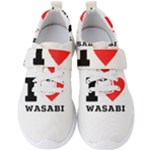 I love wasabi Men s Velcro Strap Shoes