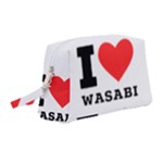 I love wasabi Wristlet Pouch Bag (Medium)