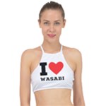 I love wasabi Racer Front Bikini Top