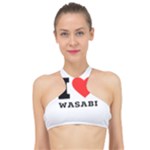 I love wasabi High Neck Bikini Top