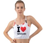 I love wasabi Mini Tank Bikini Top