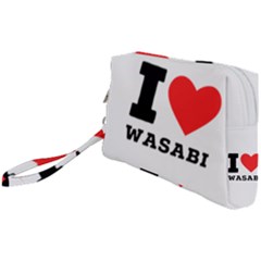 I love wasabi Wristlet Pouch Bag (Small) from ArtsNow.com
