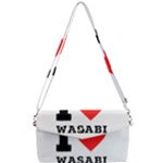 I love wasabi Removable Strap Clutch Bag