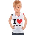 I love wasabi Kids  Sport Tank Top