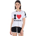 I love wasabi Open Back Sport Tee