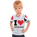 I love wasabi Kids  Sports Tee