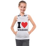 I love wasabi Kids  Sleeveless Hoodie