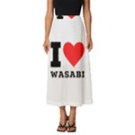 I love wasabi Classic Midi Chiffon Skirt