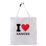 I love sauces Grocery Tote Bag