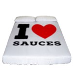 I love sauces Fitted Sheet (Queen Size)