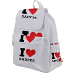 I love sauces Top Flap Backpack