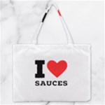 I love sauces Zipper Medium Tote Bag