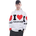 I love sauces Men s Pullover Hoodie