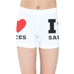 I love sauces Kids  Sports Shorts