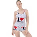 I love sauces Boyleg Tankini Set 