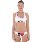 I love sauces Cross Back Hipster Bikini Set