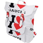 I love sauces Buckle Up Backpack