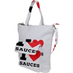 I love sauces Shoulder Tote Bag