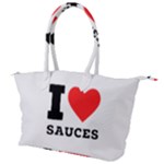 I love sauces Canvas Shoulder Bag