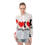 I love sauces Long Sleeve Chiffon Shirt