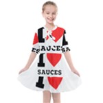 I love sauces Kids  All Frills Chiffon Dress
