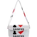 I love sauces Removable Strap Clutch Bag