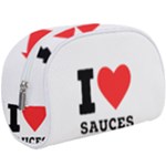 I love sauces Make Up Case (Large)