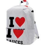 I love sauces Zip Up Backpack