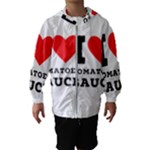 I love tomatoes sauce Kids  Hooded Windbreaker