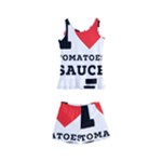 I love tomatoes sauce Kids  Boyleg Swimsuit