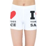 I love tomatoes sauce Kids  Sports Shorts